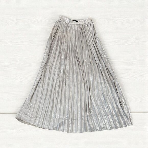 Toccin Dillon Pleated Maxi-Skirt Size 6 - Picture 8 of 12